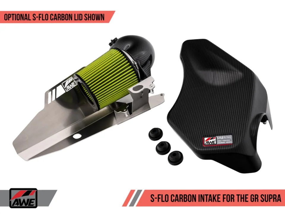 AWE Tuning 2020 Toyota GR Supra (A90) S-FLO Carbon Intake (2020 Models Only) 2660-15021 1 of 3