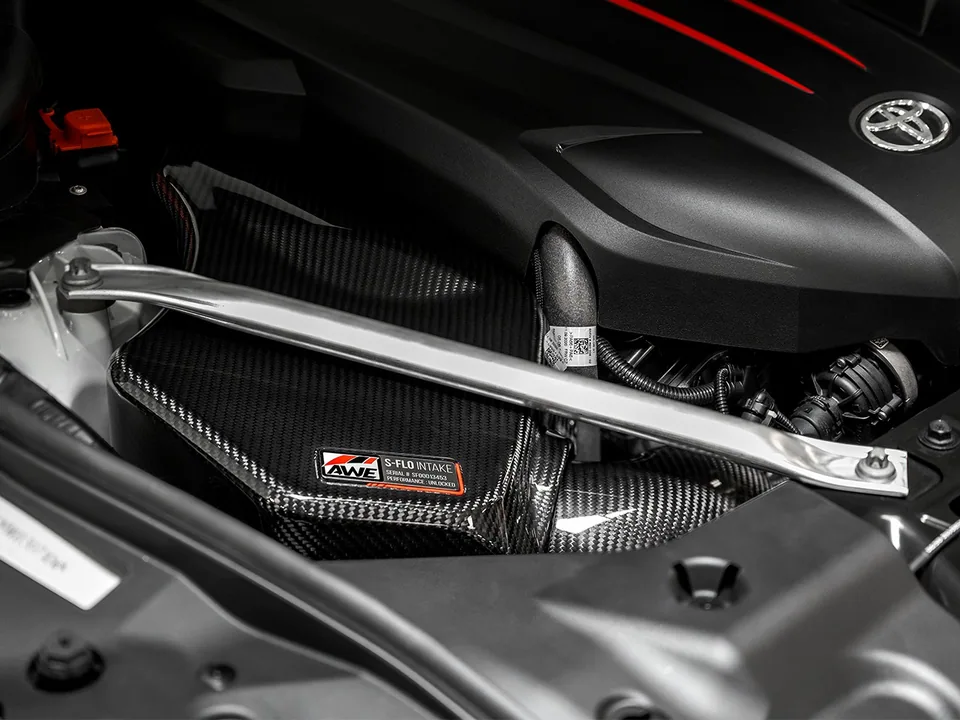 AWE Tuning 2020+ Toyota GR Supra S-FLO Carbon Intake Lid 2660-15019 6 of 6