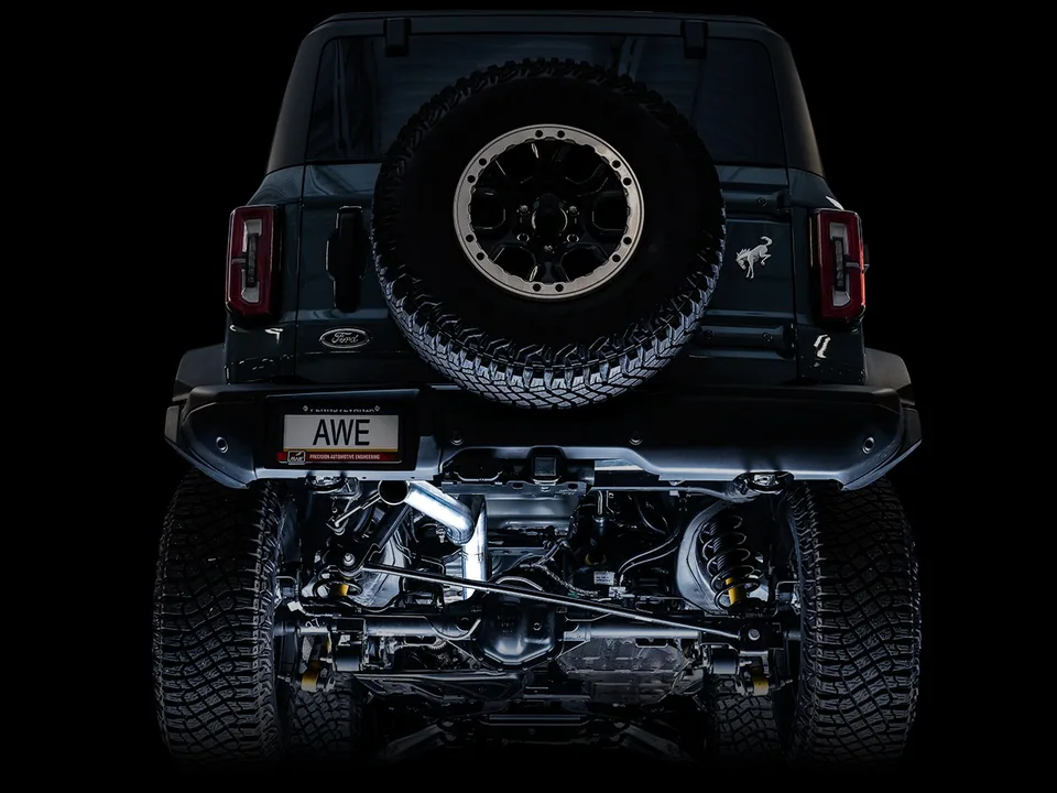 AWE Tuning 21-22 Ford Bronco 0FG Exhaust (No Tips) w/ Bash Guard 3015-21000 5 of 6