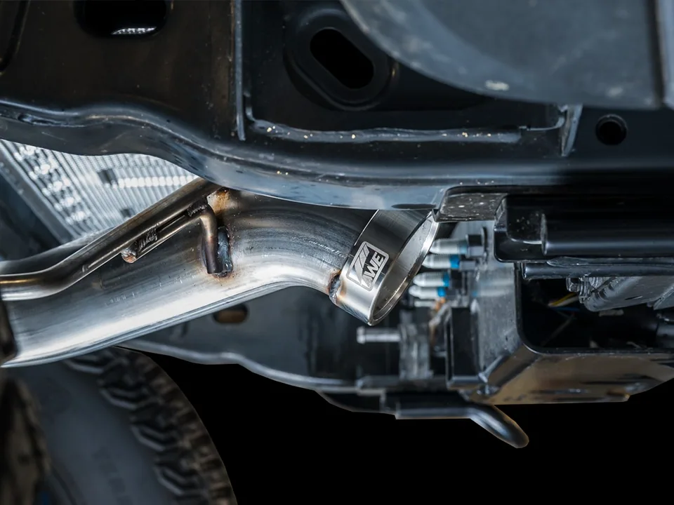 AWE Tuning 21-22 Ford Bronco 0FG Exhaust (No Tips) w/ Bash Guard 3015-21000 6 of 6