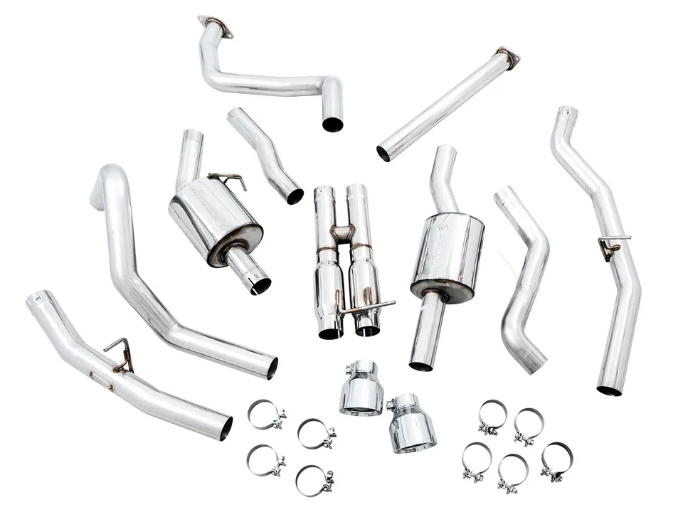 AWE Tuning 21-22 RAM 1500 TRX 0FG Cat-Back Exhaust - Chrome Silver Tips 3015-32004 2 of 6