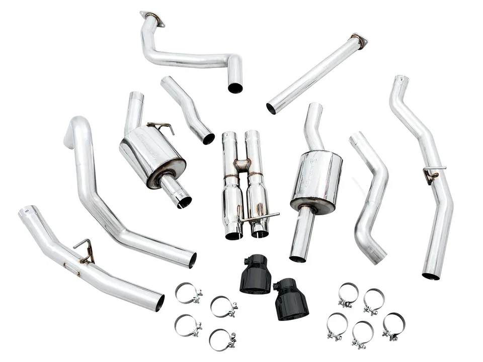 AWE Tuning 21-22 RAM 1500 TRX 0FG Cat-Back Exhaust - Diamond Black Tips 3015-33005 2 of 6