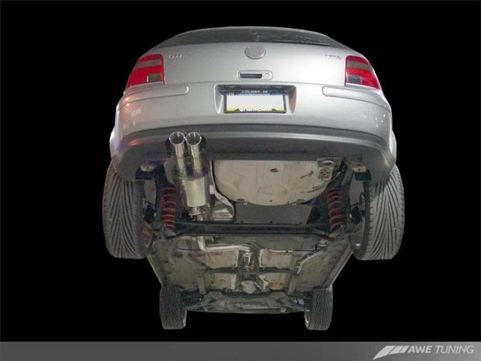 AWE Tuning 99-05 Mk4 Jetta Cat-Back Performance Exhaust - Dual Outlet 3015-22022 4 of 4