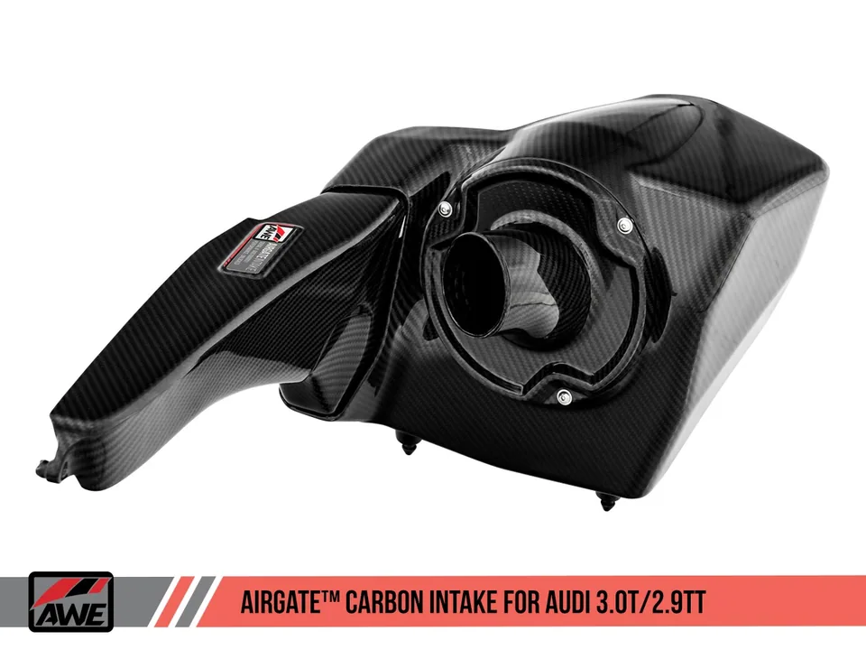 AWE Tuning Audi B9/B9.5 S4/S5/RS5 3.0T Carbon Fiber AirGate Intake w/ Lid 2660-15032 6 of 6