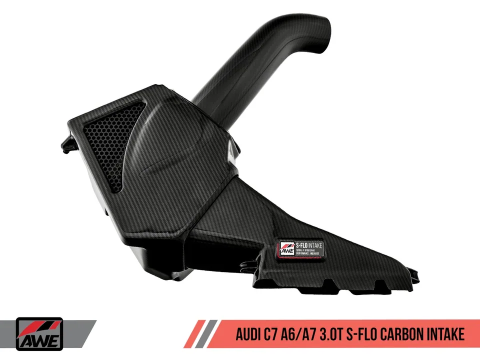 AWE Tuning Audi C7 A6 / A7 3.0T S-FLO Carbon Intake V2 2660-15022 2 of 6