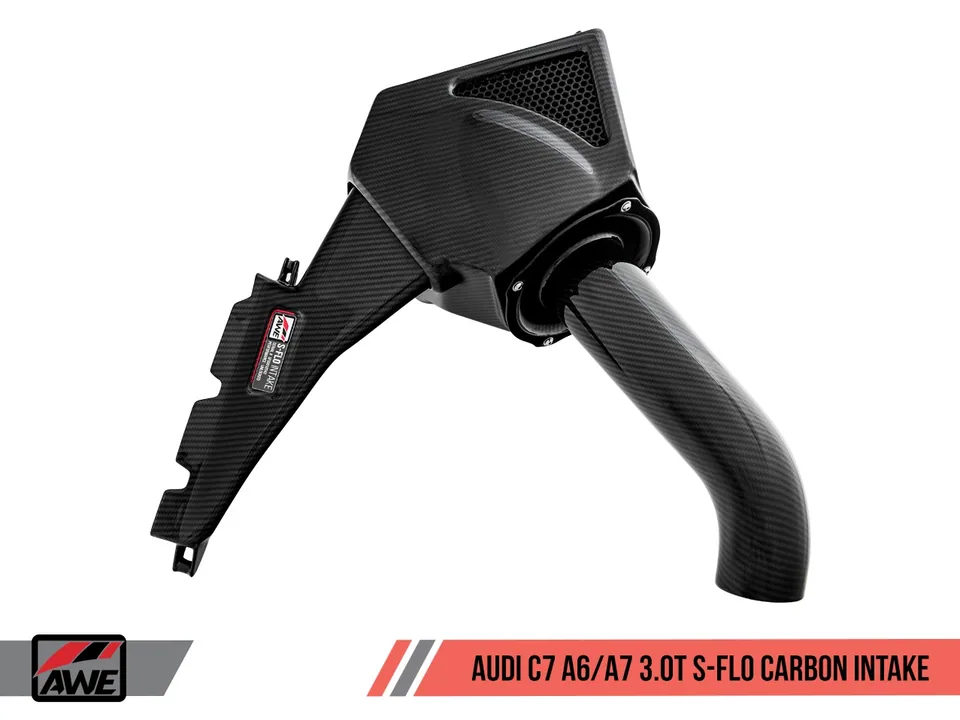 AWE Tuning Audi C7 A6 / A7 3.0T S-FLO Carbon Intake V2 2660-15022 3 of 6