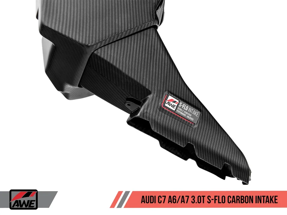 AWE Tuning Audi C7 A6 / A7 3.0T S-FLO Carbon Intake V2 2660-15022 4 of 6