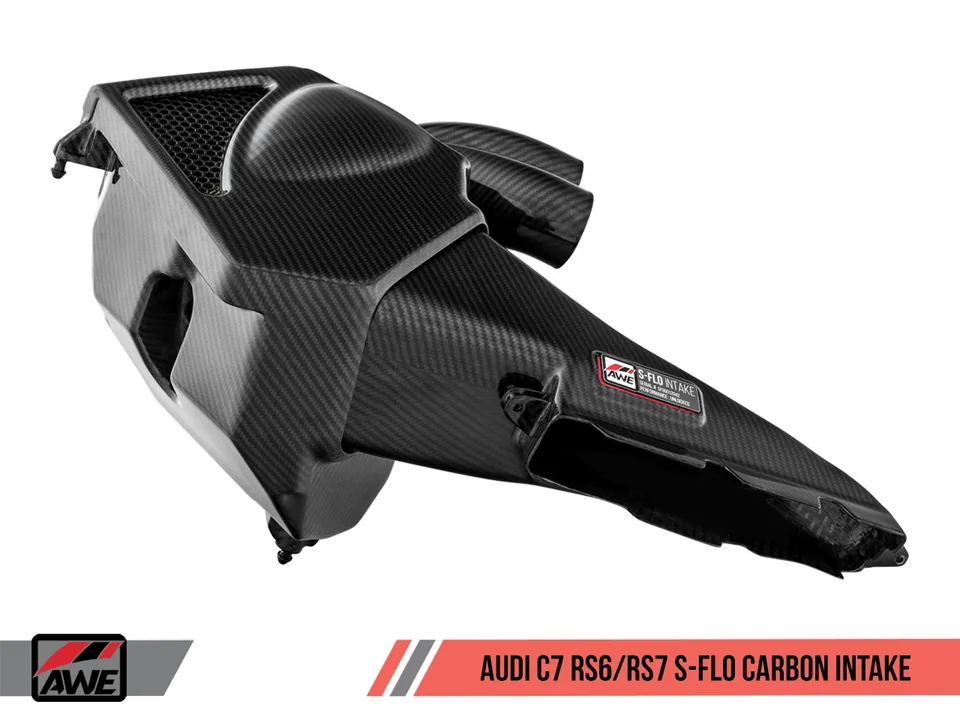 AWE Tuning Audi C7 RS6 / RS7 4.0T S-FLO Carbon Intake V2 2660-15012 4 of 6