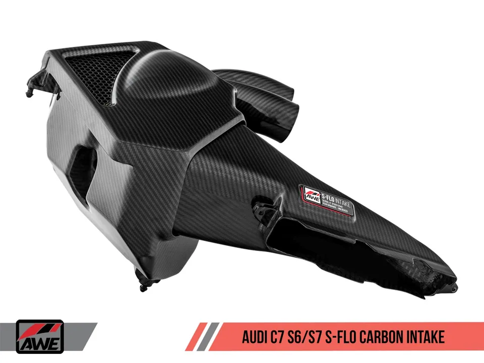 AWE Tuning Audi C7 S6 / S7 4.0T S-FLO Carbon Intake V2 2660-15020 4 of 6