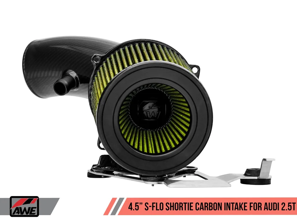AWE Tuning Audi RS3 / TT RS S-FLO Shortie Carbon Fiber Intake 2660-15046 2 of 4