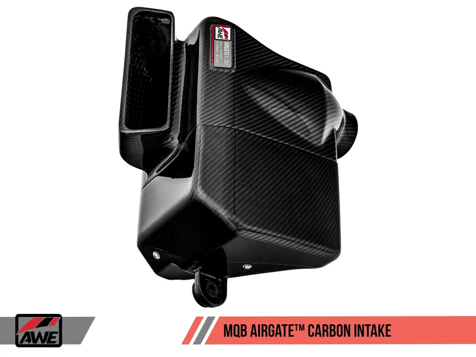 AWE Tuning Audi / Volkswagen MQB 1.8T/2.0T/Golf R Carbon Fiber AirGate Intake w/ Lid 2660-15024 2 of 6