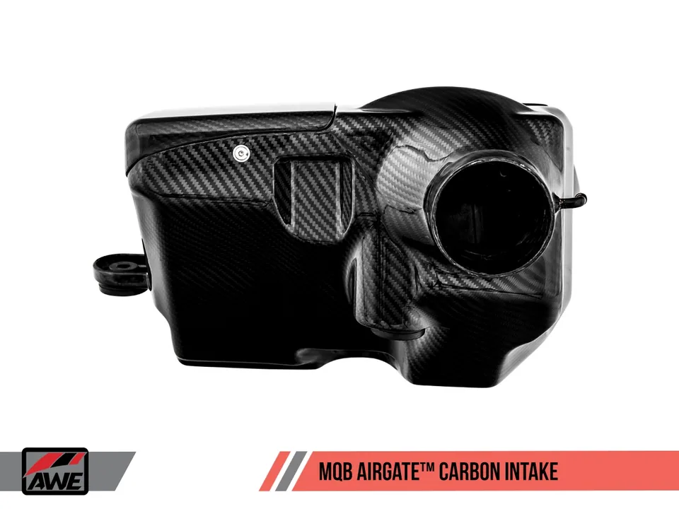 AWE Tuning Audi / Volkswagen MQB 1.8T/2.0T/Golf R Carbon Fiber AirGate Intake w/ Lid 2660-15024 3 of 6