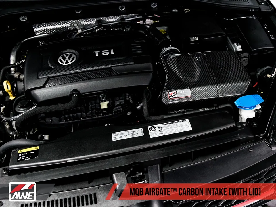 AWE Tuning Audi / Volkswagen MQB/Golf R AirGate Carbon Fiber Intake Lid 2660-25002 5 of 5