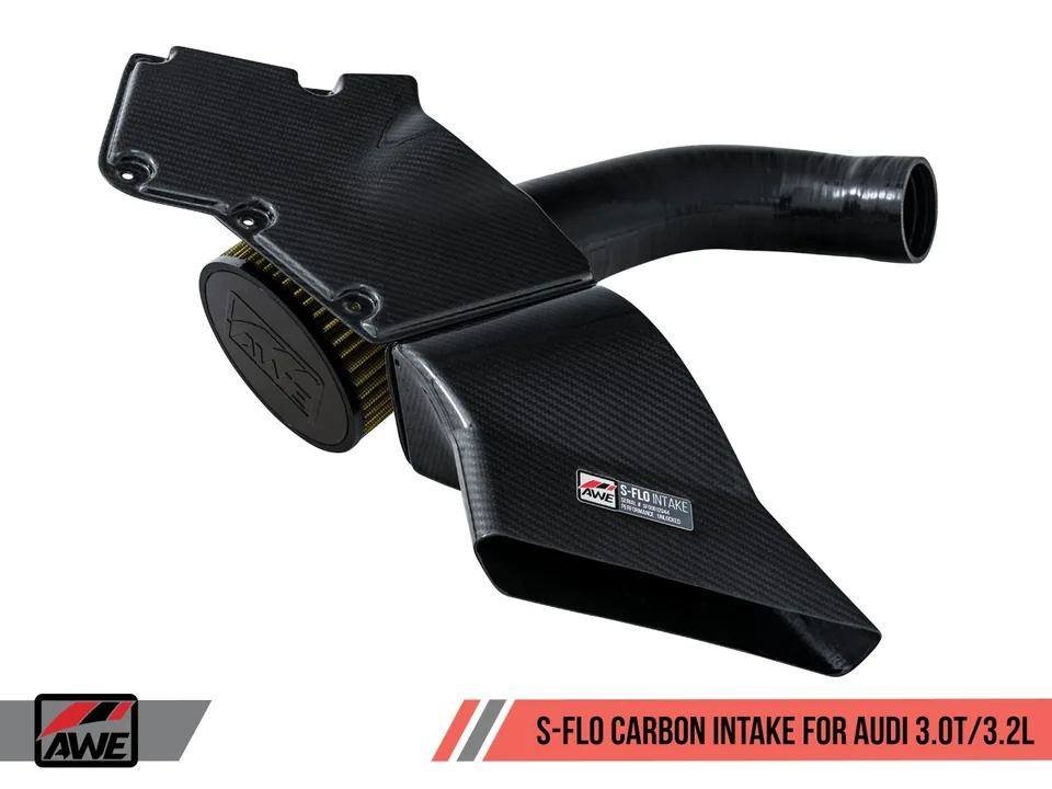 AWE Tuning B8.5 3.0T S-FLO Carbon Intake 2660-13026 1 of 5