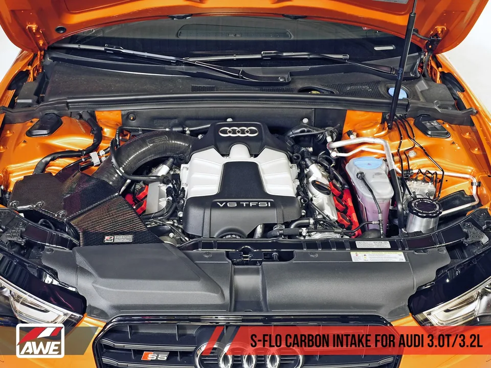AWE Tuning B8.5 3.0T S-FLO Carbon Intake 2660-13026 5 of 5