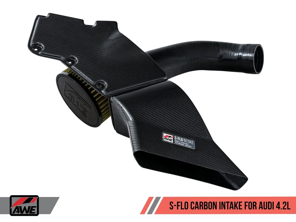 AWE Tuning B8 S5 4.2L S-FLO Carbon Intake 2660-13032 1 of 5