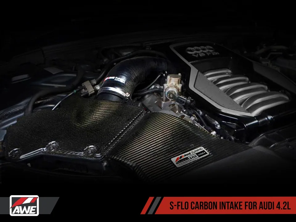 AWE Tuning B8 S5 4.2L S-FLO Carbon Intake 2660-13032 5 of 5