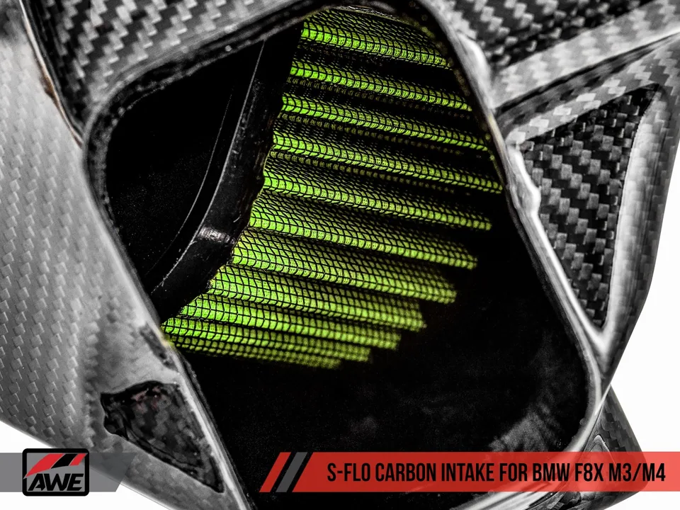 AWE Tuning BMW F8x M3/M4 S-FLO Carbon Intake 2660-13038 6 of 6