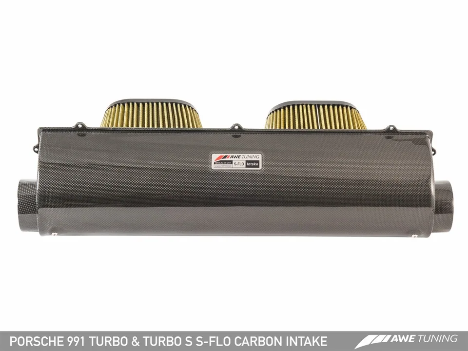 AWE Tuning Porsche 991 (991.2) Turbo and Turbo S S-FLO Carbon Intake 2660-13040 3 of 6