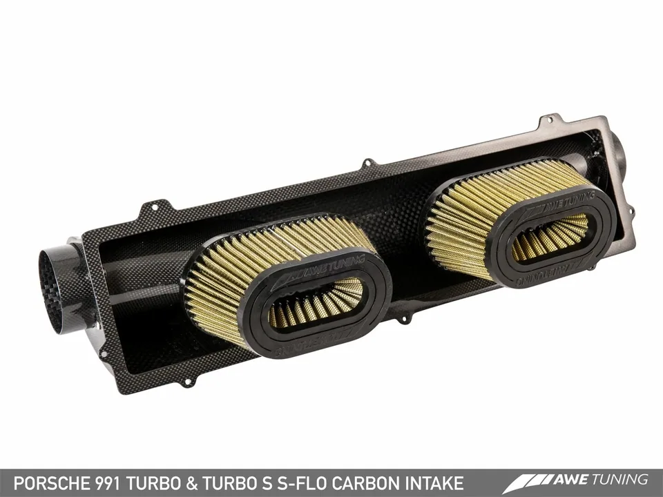 AWE Tuning Porsche 991 (991.2) Turbo and Turbo S S-FLO Carbon Intake 2660-13040 5 of 6