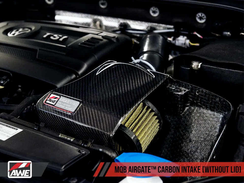 AWE Tuning VW GTI/Golf R MK7 1.8T/2.0T 8V (MQB) Carbon Fiber AirGate Intake w/o Lid 2660-15260 5 of 6