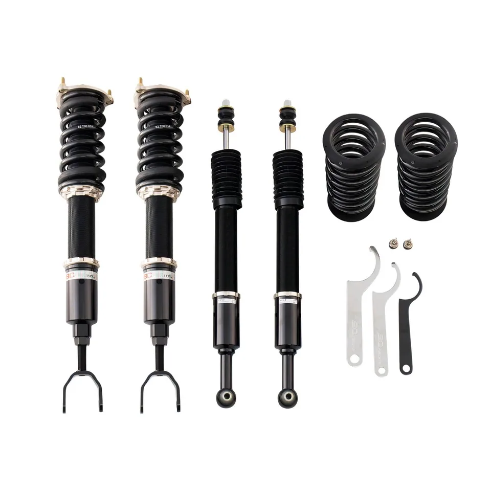 BC Racing BR Series Coilover 2002-2009 Mercedes-Benz E-Class Sedan (Airmatic**)(NEEDS STEEL SPRING REAR LCAS) J-10-BR 1 of 3