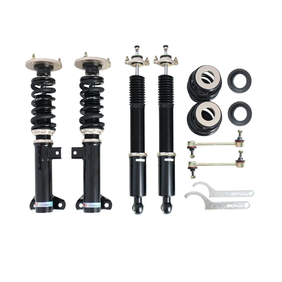 BC Racing BR Series Coilover Kit for 1995-1999 BMW 3 Series 3 Series Coupe/Vert BR/ 1992-1998 3 Series Sedan (On-Center Mounts by default, Off-Center Mounts available upon request) I-26-BR 1 of 3