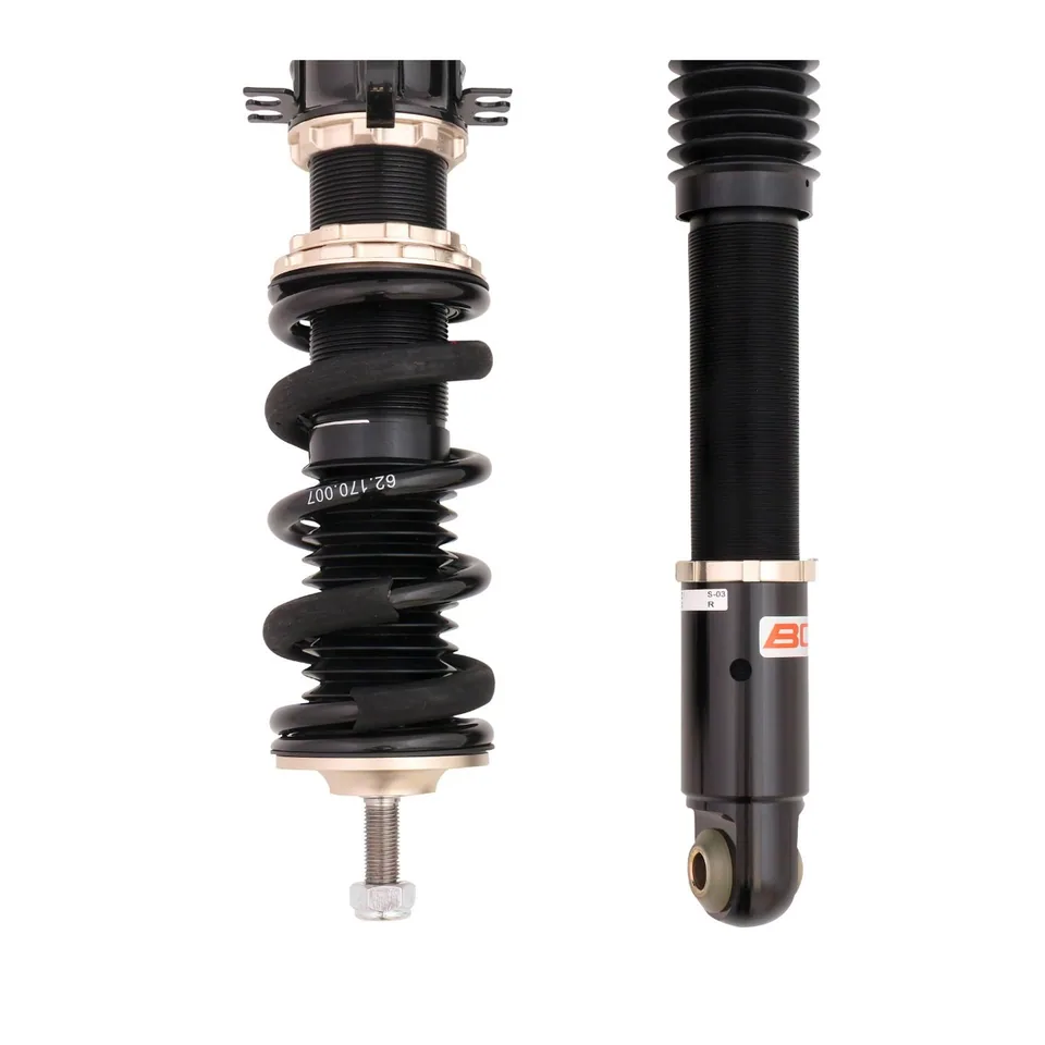 BC Racing BR Series Coilover Kit for 2000-2006 Audi TT AWD/ 1999-2005 Volkswagen Jetta IV AWD/ 1999-2005 Volkswagen Golf R32 AWD S-03-BR 2 of 3