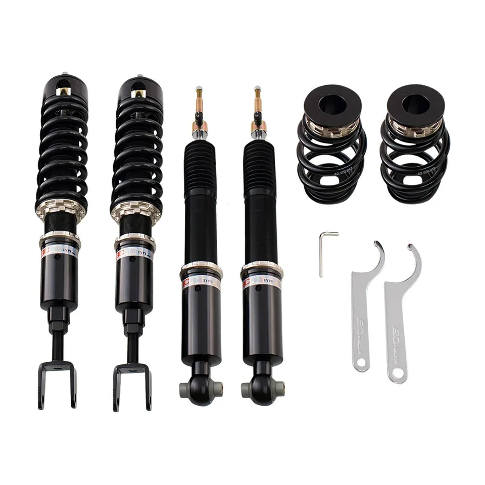 BC Racing BR Series Coilover Kit for 2002-2008 Audi A4 (FWD / AWD)/ 2003-2008 Audi S4 (AWD)/ 2007-2008 Audi RS4 Sedan S-02-BR 1 of 3