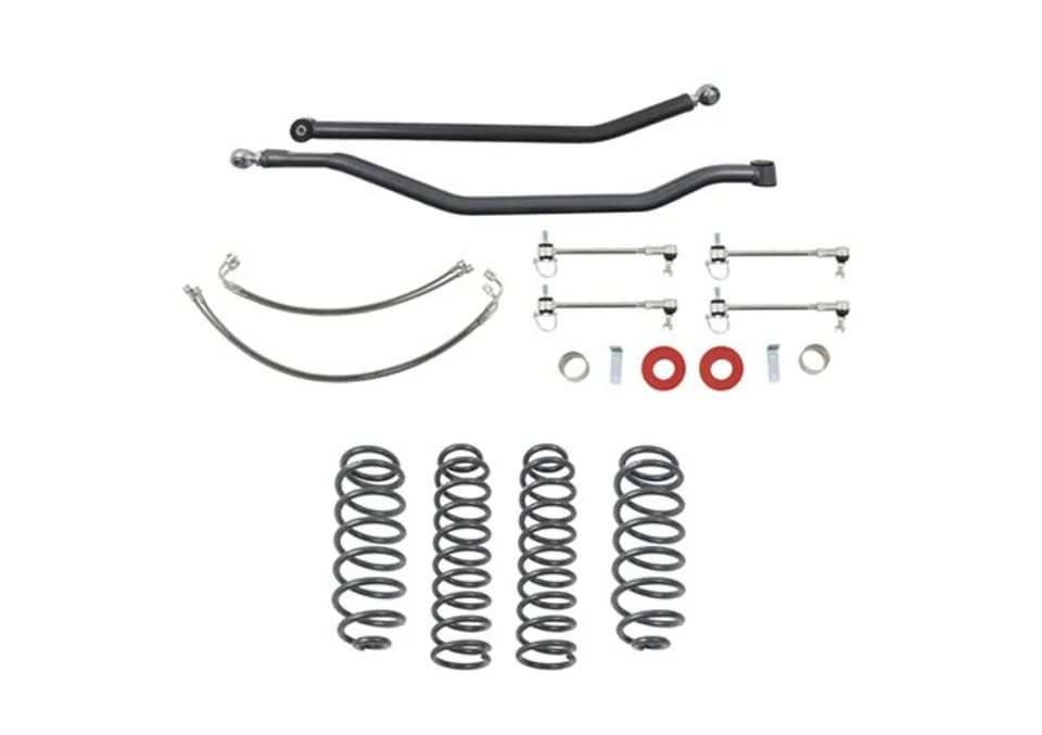 Belltech 18-21 Wrangler Rubicon JL 4dr 4in Trail Performance Lift Kit w/ Rear Sway Bar 153205TPS 2 of 4