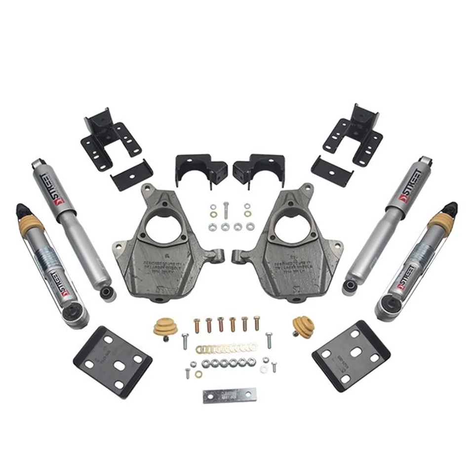 Belltech LOWERING KIT 16.5-18 Chevy Silverado All Cab 2WD 3-4F / 5-6R 1014SP 1 of 1
