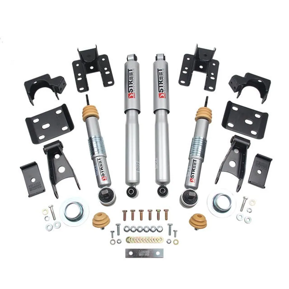 Belltech LOWERING KIT 16.5-18 Chevy Silverado All Cabs 4WD 2inF/2inR 1018SP 1 of 2