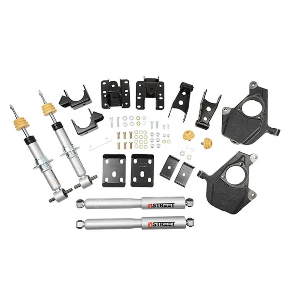 Belltech LOWERING KIT 16.5-18 Chevy Silverado All Cabs 4WD 2inF/4inR 1017SP 1 of 1