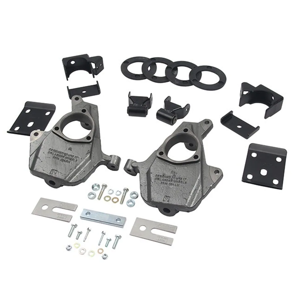 Belltech LOWERING KIT 16.5-18 Chevy Silverado Crew Cab 2WD 3-4F / 7R 1016 2 of 2