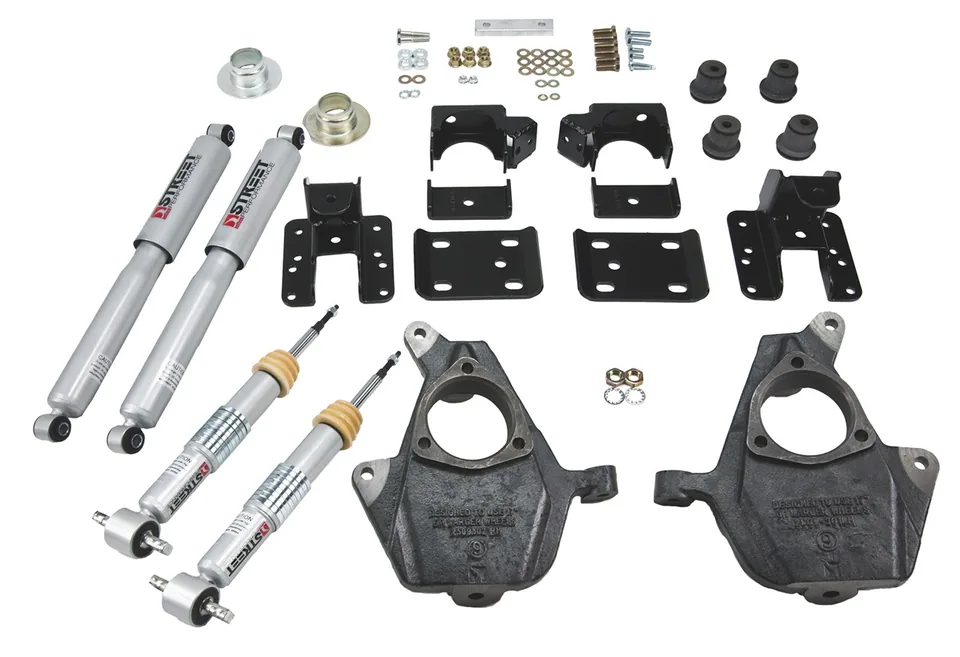 Belltech LOWERING KIT 16.5-18 Chevy Silverado Crew Cab 2WD 3-4F / 7R 1016SP 1 of 1