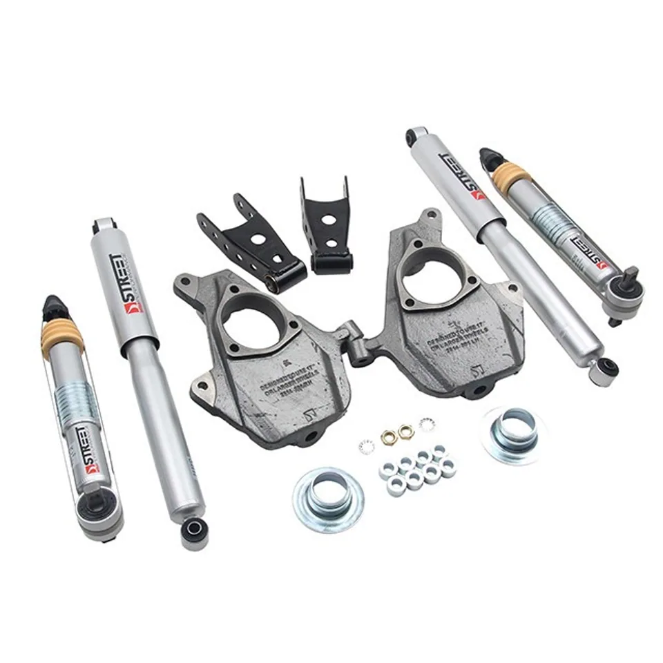 Belltech LOWERING KIT 16.5-18 Chevy Silverado/Sierra All Cab 2in F / 2or3in R w/ Street Perf Shocks 1010SP 2 of 2