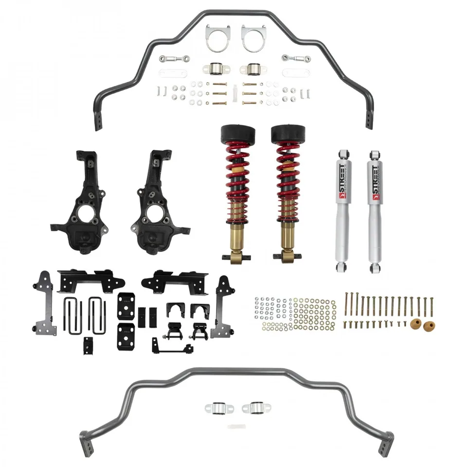 Belltech LOWERING KIT 19-21 GM Silverado / Sierra 1500 2WD All Cabs - 2-5in Fr / 6in R 1040HK 1 of 6