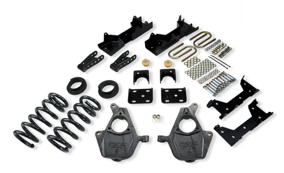 Belltech LOWERING KIT W/O SHOCKS 04-06 Silverado/Sierra 1500 2wd (Crew Cab 4DR) & 2007 Silverado/Sierra 1500 2wd (Crew Cab 4DR) 676 1 of 1