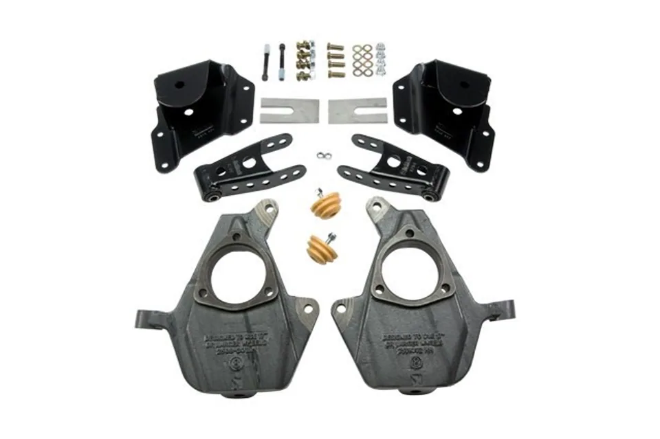 Belltech LOWERING KIT W/O SHOCKS 05-06 Silverado / Sierra 1500 2WD (Ext Cab / Short bed) & 2007 Classic Silverado / Sierra 1500 2WD (Ext Cab / Short bed) 948 1 of 1