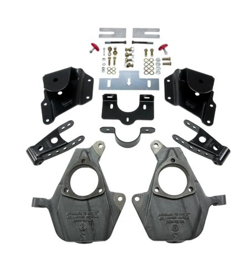 Belltech LOWERING KIT W/O SHOCKS 05-06 Silverado/Sierra 1500 2WD (Ext Cab, With Factory Front Torsion Bar) & 07 Classic 947 1 of 1