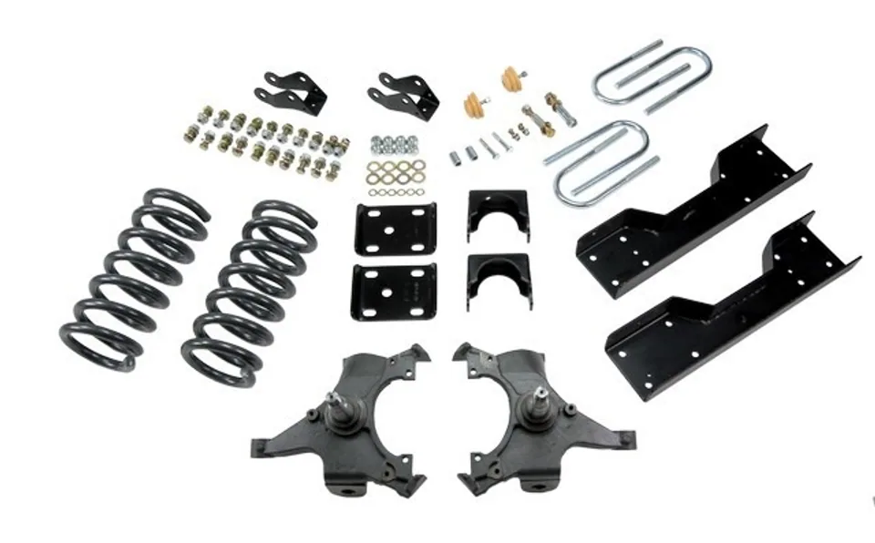 Belltech LOWERING KIT W/O SHOCKS 90-94 Chevrolet Silverado/Sierra C1500 (454 SS Only) & 88-98 Chevrolet Silverado/Sierra C2500 (All ext 8 Lug) 701 1 of 1