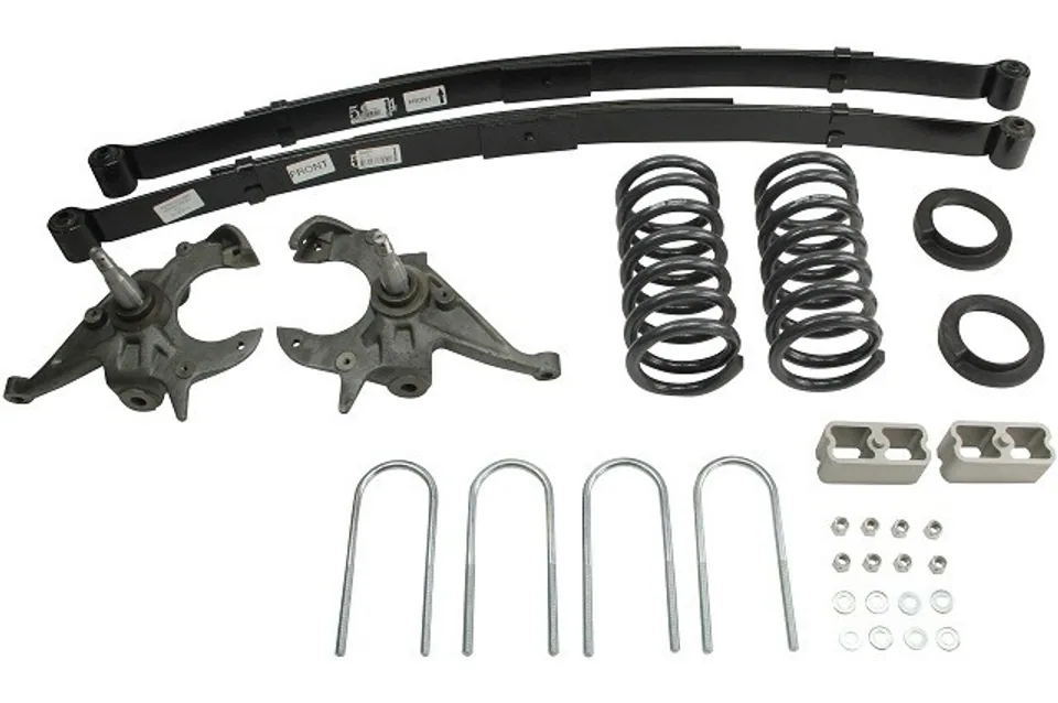 Belltech LOWERING KIT W/O SHOCKS 94-04 S10 / S15 Ext Cab Pickup Only (4cyl.) & 82-93 S10 / S15 Pickup Ext Cab Pickup Only (4 & 6cyl.) 619 1 of 1