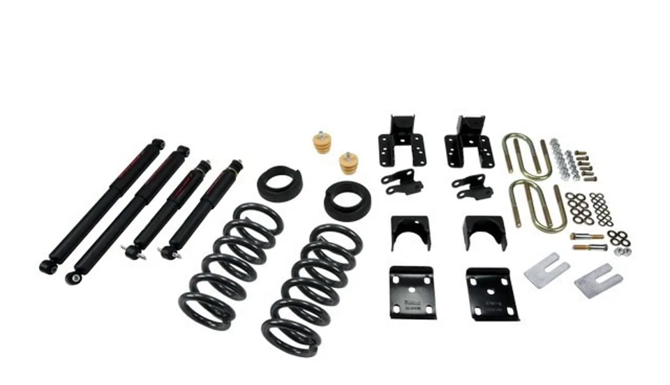 Belltech LOWERING KIT WITH ND2 SHOCKS 04-06 Silverado/Sierra 1500 2wd (Crew Cab 4DR) & 2007 Silverado/Sierra 1500 2wd (Crew Cab 4DR) 673ND 1 of 1
