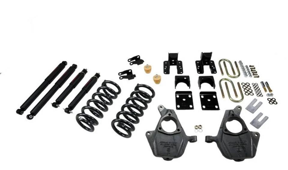 Belltech LOWERING KIT WITH ND2 SHOCKS 04-06 Silverado/Sierra 1500 2wd (Crew Cab 4DR) & 2007 Silverado/Sierra 1500 2wd (Crew Cab 4DR) 674ND 1 of 1