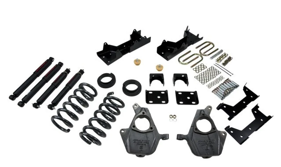 Belltech LOWERING KIT WITH ND2 SHOCKS 04-06 Silverado/Sierra 1500 2wd (Crew Cab 4DR) & 2007 Silverado/Sierra 1500 2wd (Crew Cab 4DR) 675ND 1 of 1