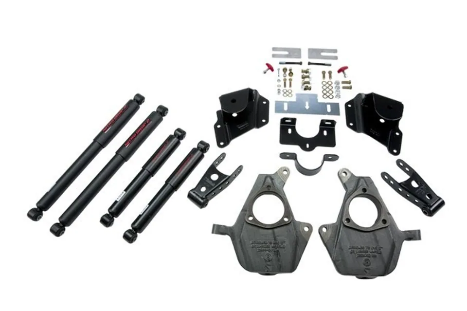 Belltech LOWERING KIT WITH ND2 SHOCKS 05-06 Silverado/Sierra 1500 2WD (Ext Cab, With Factory Front Torsion Bar) & 07 Classic 947ND 1 of 1