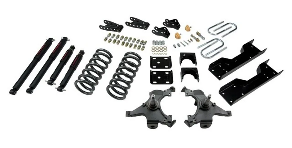 Belltech LOWERING KIT WITH ND2 SHOCKS 90-94 Chevrolet Silverado/Sierra C1500 (454 SS Only) & 88-98 Chevrolet Silverado/Sierra C2500 (All ext 8 Lug) 702ND 1 of 1
