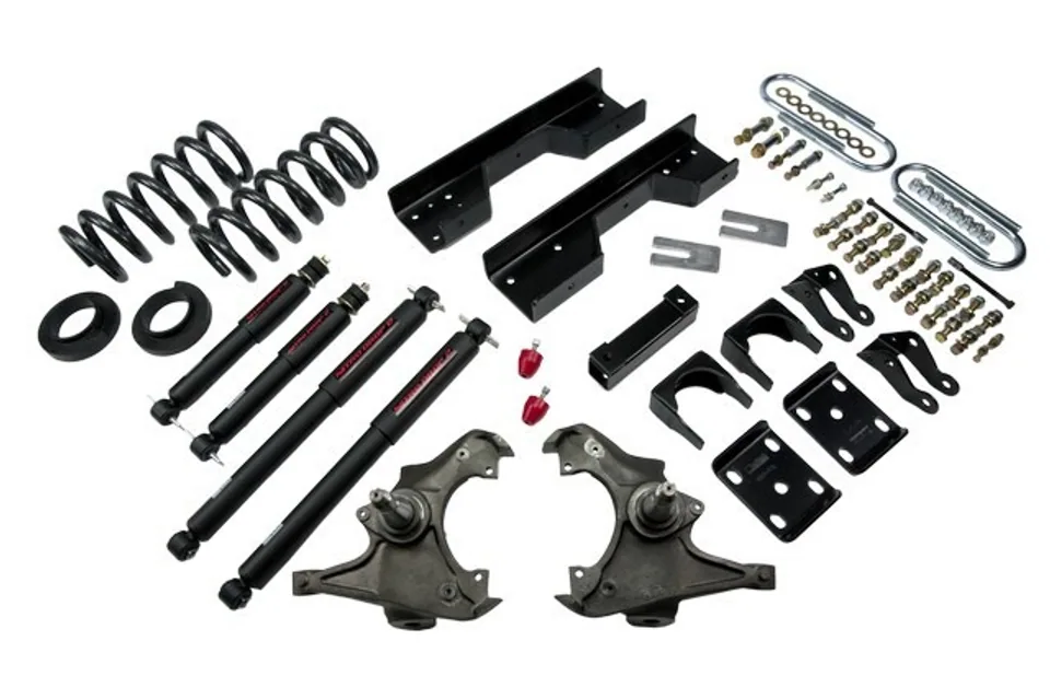 Belltech LOWERING KIT WITH ND2 SHOCKS 90-96 C2500 Ext Cab - Single Rear Wheel 8-Lug Only & 89-96 C3500 Crew Cab / Dually 722ND 1 of 1