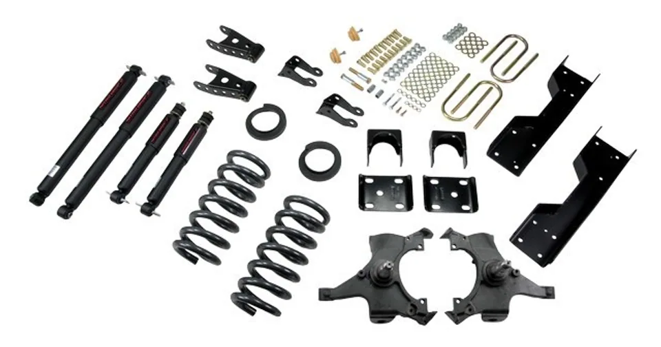 Belltech LOWERING KIT WITH ND2 SHOCKS 92-98 Chevrolet Silverado/Sierra C1500 (Std Cab) 689ND 1 of 1