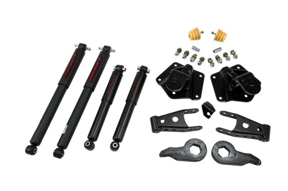 Belltech LOWERING KIT WITH ND2 SHOCKS 95-99 GM Tahoe, Yukon, Escalade & Denali - 4WD / 4 Door 763ND 1 of 1